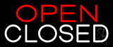 Open Closed Neon Sign