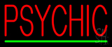 Psychic Green Line Neon Sign