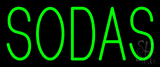 Green Sodas Neon Sign
