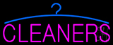 Pink Cleaners Logo Neon Sign