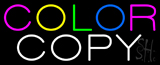 Color Copy Neon Sign