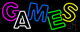 Multicolored Games Neon Sign