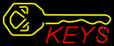 Keys Logo Neon Sign