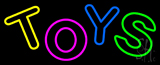 Multicolored Double Stroke Toys Neon Sign