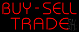 Red Buy Sell Trade Neon Sign
