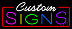 Custom S Neon Sign