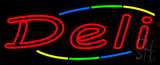 Multi Colored Deli Neon Sign