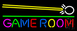 Game Room Cue Stick Neon Sign