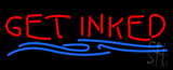 Red Get Inked Neon Sign