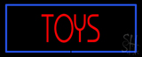 Red Toys Blue Border Neon Sign