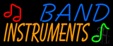 Band Instruments Neon Sign