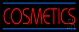 Red Cosmetics Blue Lines Neon Sign