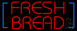 Red Fresh Bread Neon Sign