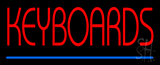Keyboards Neon Sign