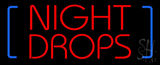Night Drop Neon Sign