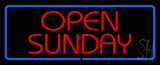 Open Sunday Neon Sign
