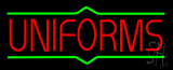 Red Uniforms Green Lines Neon Sign