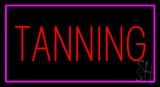 Red Tanning Neon Sign