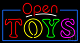 Open Toys Neon Sign