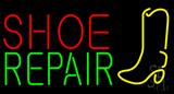 Shoe Repair With Logo Neon Sign