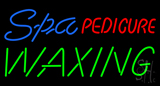 Spa Pedicure Waxing Neon Sign
