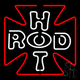 Hot Rod Cross Neon Sign