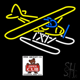 Piper Cub Float Plane Customizable Look Neon Sign