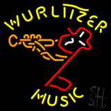Wurlitzer Music Neon Sign