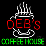 Debs Coffee House Neon Sign