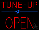 Red Tune Up Open Block Neon Sign