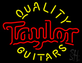 Taylor Quality Guitars Neon Sign