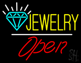 Jewelry Logo Open Neon Sign