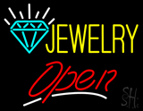 Jewelry Open Logo Neon Sign