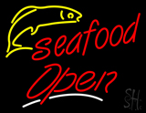 Seafood Open Neon Sign