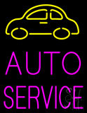 Car Logo Auto Service Neon Sign