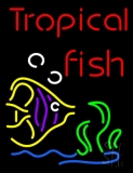 Tropical Fish With Logo Neon Sign