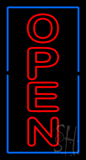 Open Vertical Extra Large Neon Sign