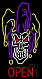 Evil Jester Neon Sign