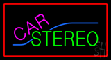 Car Stereo Animated Neon Sign