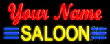 Custom Saloon Neon Sign