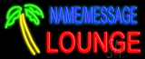 Custom Palm Tree Lounge Neon Sign