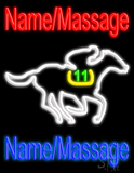 Custom Horse Race Neon Sign