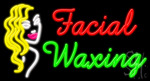 Facial Waxing Neon Sign