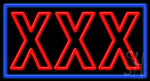 Xxx Neon Sign
