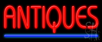 Antiques Neon Sign