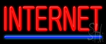 Internet Neon Sign