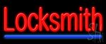 Locksmith Neon Sign
