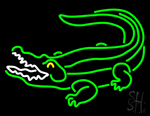Crocodile Neon Sign