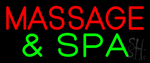 Massage And Spa Neon Sign