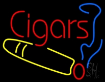 Cigars Logo Neon Sign
